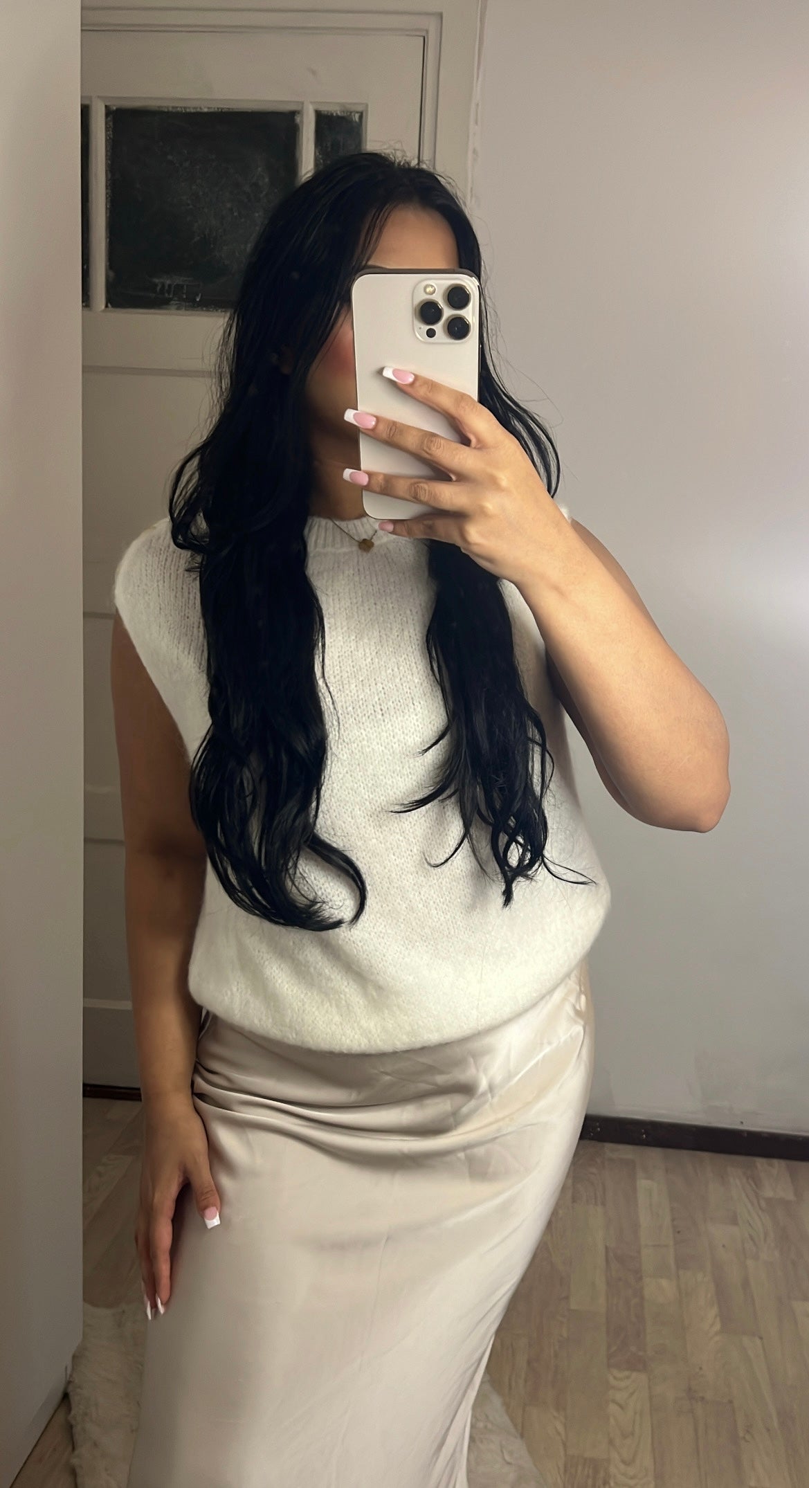 Knitted Button Gilet